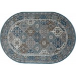 Arabella-Ar_00_0153-Blue-Roll Runner Cut 2.2 X 1 Runner Rug