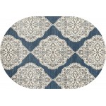 Arabella-Ar_00_0156-Blue-Roll Runner Cut 2.2 X 1 Runner Rug