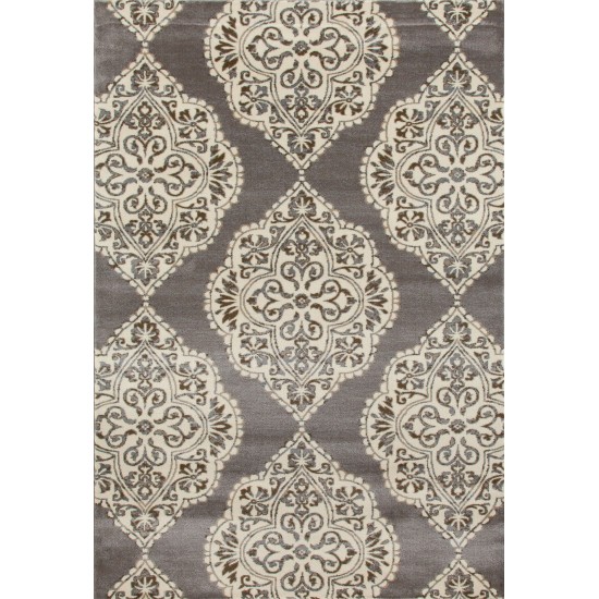 Arabella-Ar_00_0157-Gray-Roll Runner Cut 2.2 X 1 Runner Rug