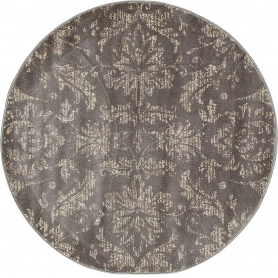 Arabella-Ar_00_0159-Gray-Roll Runner Cut 2.2 X 1 Runner Rug