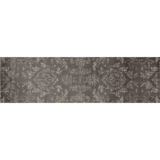 Arabella-Ar_00_0159-Gray-Roll Runner Cut 2.2 X 1 Runner Rug