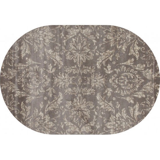 Arabella-Ar_00_0159-Gray-Roll Runner Cut 2.2 X 1 Runner Rug