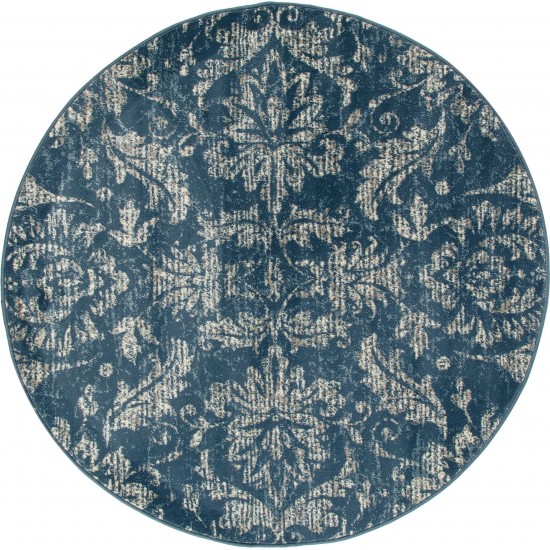 Arabella-Ar_00_0160_Blue- 13 X 18 In Swatch Area Rug