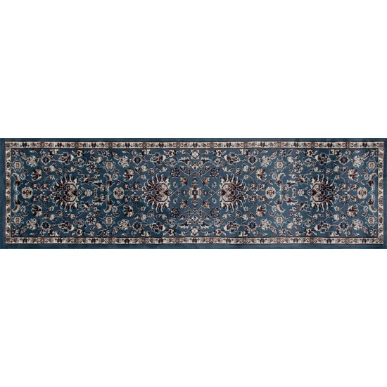 Arabella-Ar_00_030-Blue-Roll Runner Cut 2.2 X 1 Runner Rug