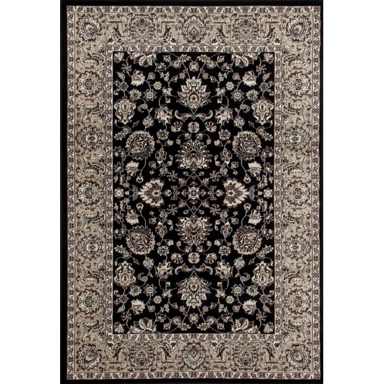 Arabella-Ar_00_031-Black-Roll Runner Cut 2.2 X 1 Runner Rug