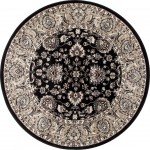 Arabella-Ar_00_031-Black-Round 7.10 Area Rug