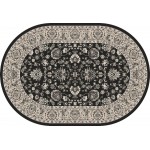 Arabella-Ar_00_031-Black-Round 7.10 Area Rug