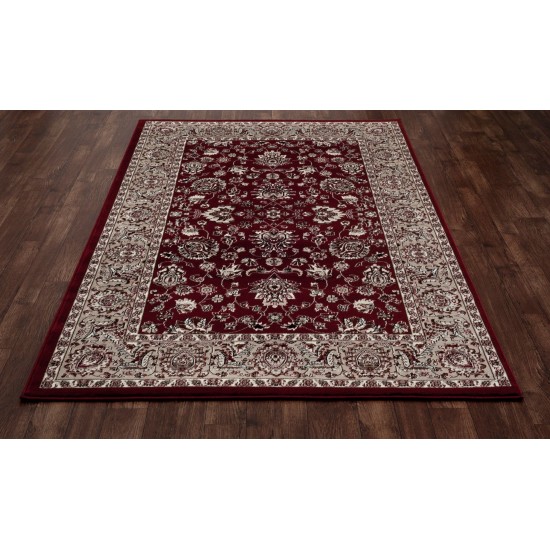 Arabella-Ar_00_032_Red- 13 X 18 In Swatch Area Rug