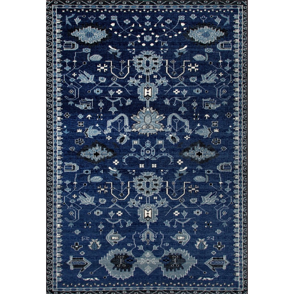 Arabella-Ar_00_039_Navy- 9 X 13 In Swatch Area Rug