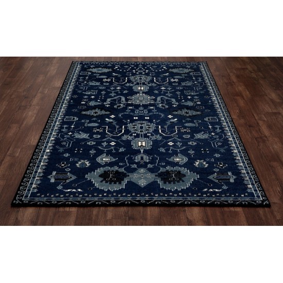 Arabella-Ar_00_039-Navy-Roll Runner Cut 2.2 X 1 Runner Rug