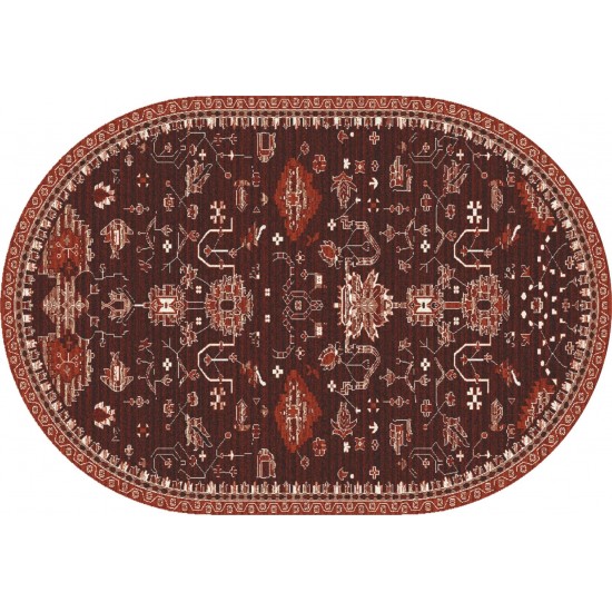 Arabella-Ar_00_040-Red-2.2 X 3.7 Area Rug