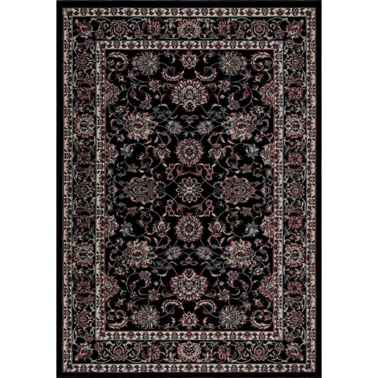 Arabella-Arb145-Black-Canada-Car14558-5.3 X 7.6-160X230 Area Rug