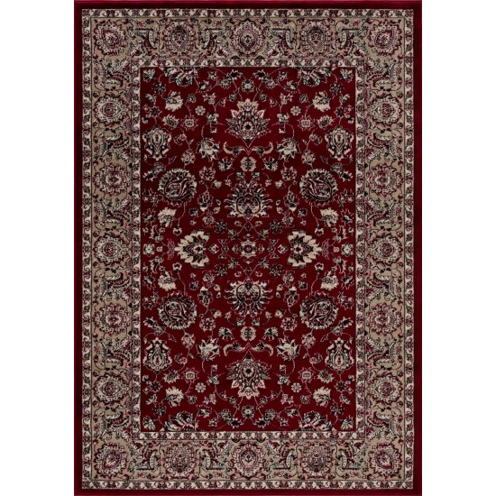 Arabella-Arb32-Red-Canada-Car03258-5.3 X 7.6-160X230 Area Rug