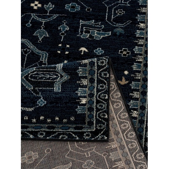 Arabella-Arb39-Navy-Canada-Car03958-5.3 X 7.6-160X230 Area Rug