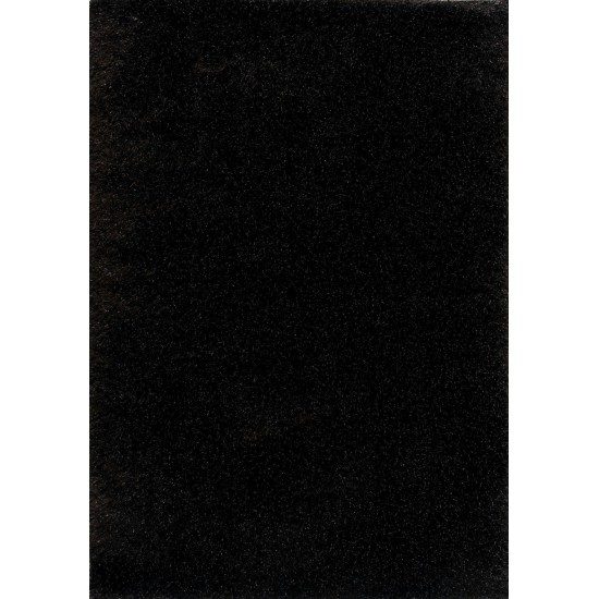 Glitz-Sfc18-Black-5X7.3-150X220 Area Rug