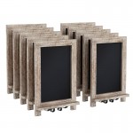 10PK Weathered Chalkboards 9.5" x 14"