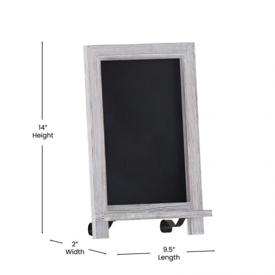 10PK Whitewash Chalkboards