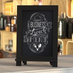10PK Black Chalkboards