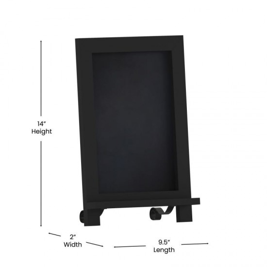 10PK Black Chalkboards