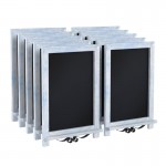 10PK Rustic Blue Chalkboards 12" x 17"
