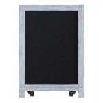 10PK Rustic Blue Chalkboards 12" x 17"