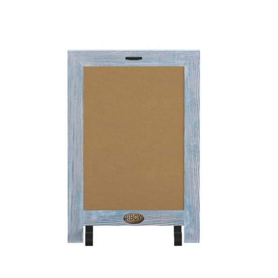 10PK Rustic Blue Chalkboards