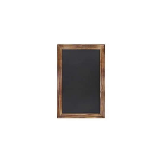 Torched Hanging Chalkboard 11" x 17"