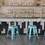 4PK 24" Teal Stool-Teal Seat