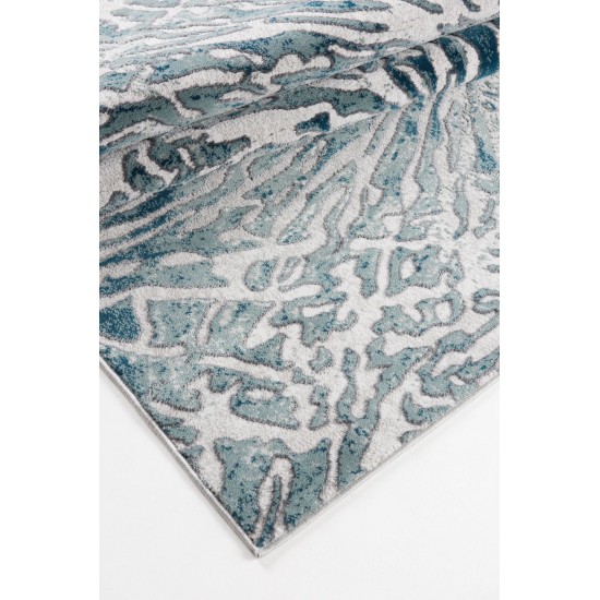 Harmony-Ls3408-Blue-5.3 X 7.6 Area Rug