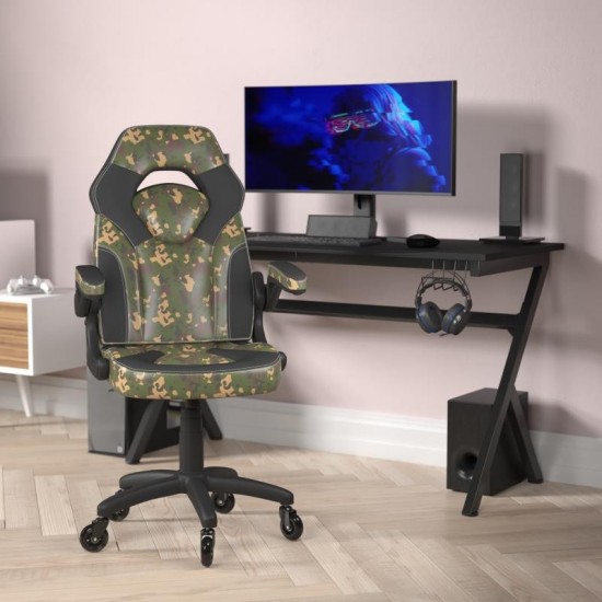 Camouflage Chair-Skater Wheels