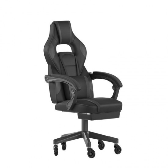 X40 Black/Gray Gaming Chair -Skater Wheels