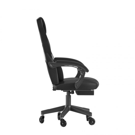 X40 Black/Gray Gaming Chair -Skater Wheels