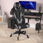 X20 Gray Gaming Chair -Skate Wheels