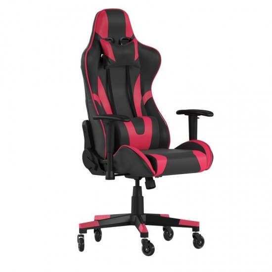 X20 Red Gaming Chair -Skate Wheels