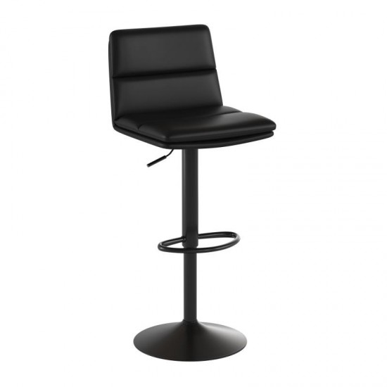 2PK Black Adjustable Stools