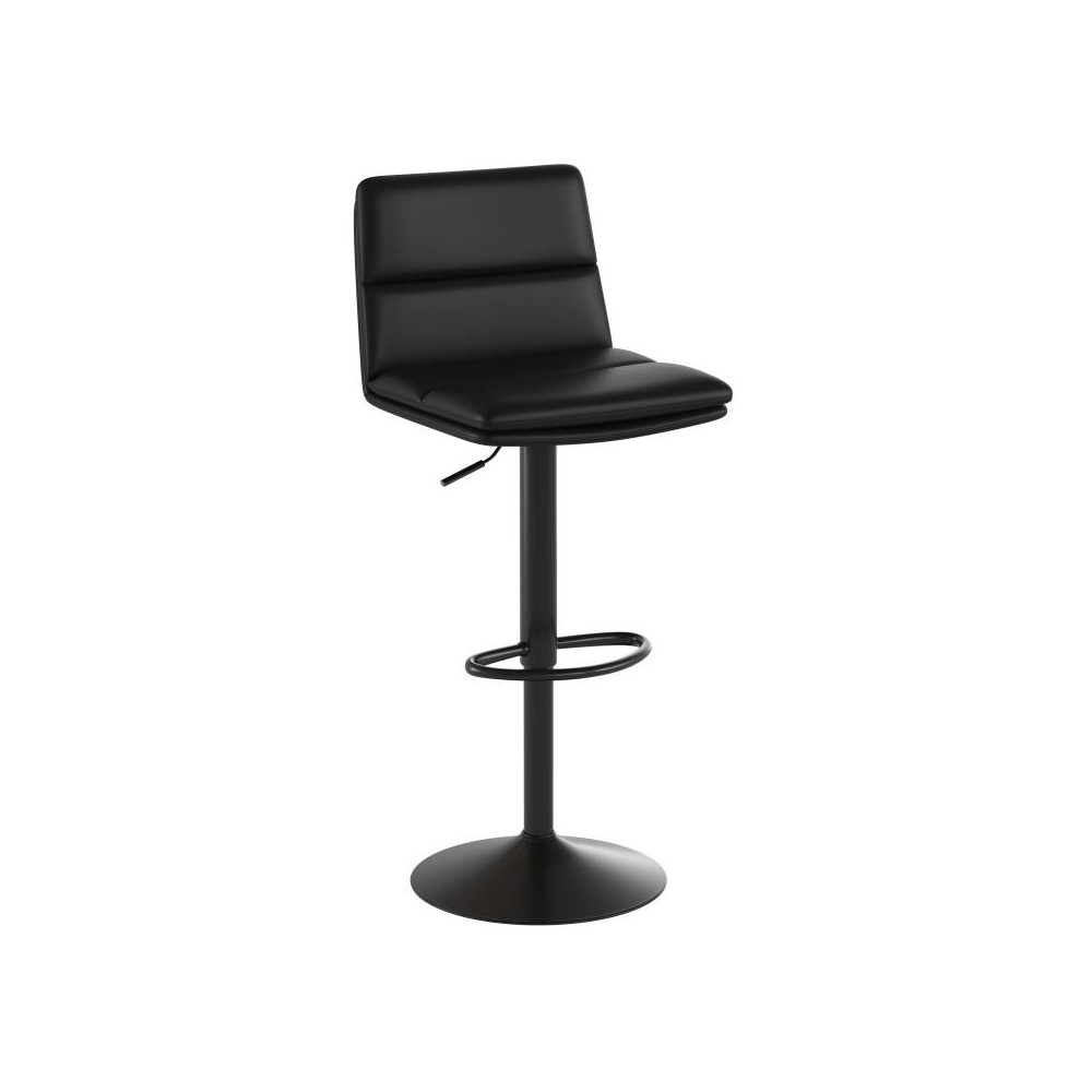 2PK Black Adjustable Stools