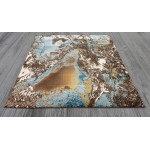 Nubuck-Ls429-Blue_Gray-5.3 X 7.6 Area Rug