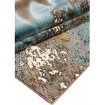 Nubuck-Ls429-Blue_Gray-5.3 X 7.6 Area Rug