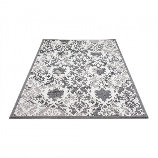 Paris-Pa025-Gray-5.3 X 7.6 Area Rug