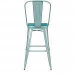 Mint Metal Stool-Mint Seat