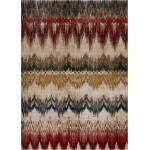 Ramilia-Scallop Flamestitch-Ls11844-Multi-7.10 X 10.4 Area Rug