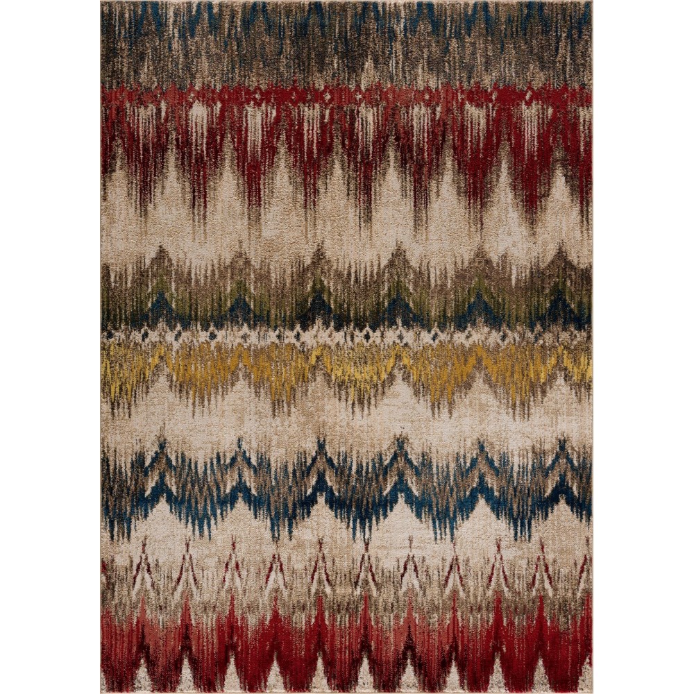 Ramilia-Scallop Flamestitch-Ls11844-Multi-7.10 X 10.4 Area Rug Ramilia-Scallop Flamestitch-Ls11844-Multi-7.10 X 10.4 Area Rug