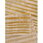 Ramilia-Variated Wawes-Ls11842-Golden-5.3 X 7.4 Area Rug