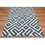 Rome-Ls10064-Blue-5.3 X 7.6 Area Rug