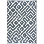 Rome-Ls10064-Blue-7.10 X 10.6 Area Rug