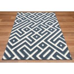Rome-Ls10064-Blue-7.10 X 10.6 Area Rug