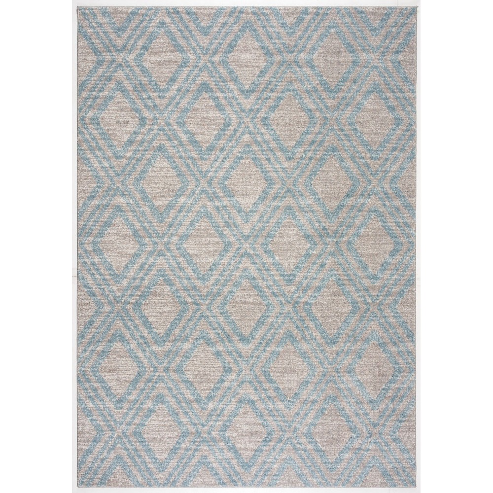 Rome-Ls10065-Gray_Blue-7.10 X 10.6 Area Rug