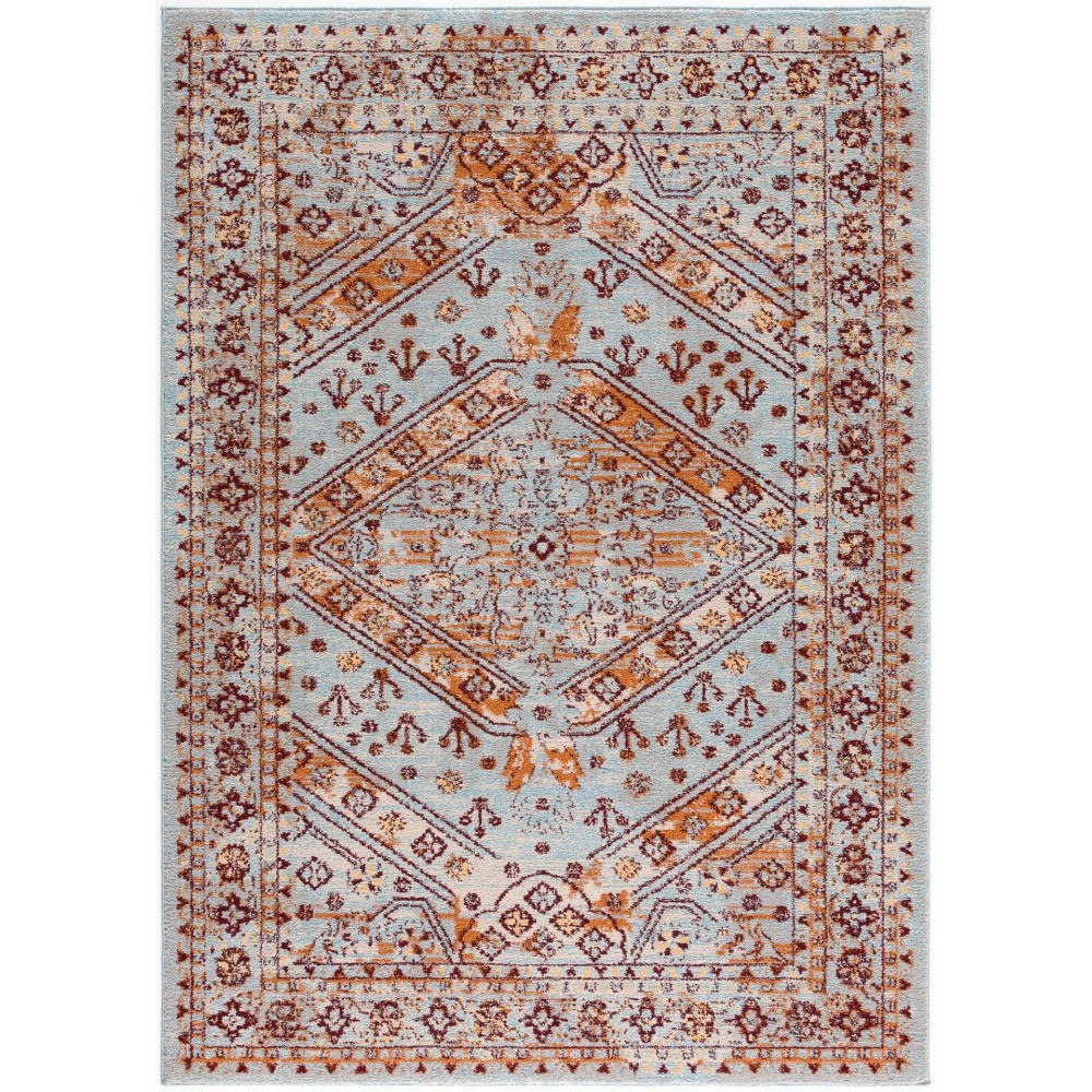 Rome-Ls10316-Blue-5.3 X 7.6 Area Rug