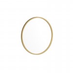 Gold 20" Round Wall Mirror