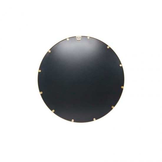 Gold 20" Round Wall Mirror